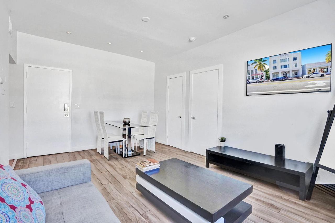 Luxe 2Br1Bath South Beach 1 Min Walk From Ocean Miami Beach Kültér fotó