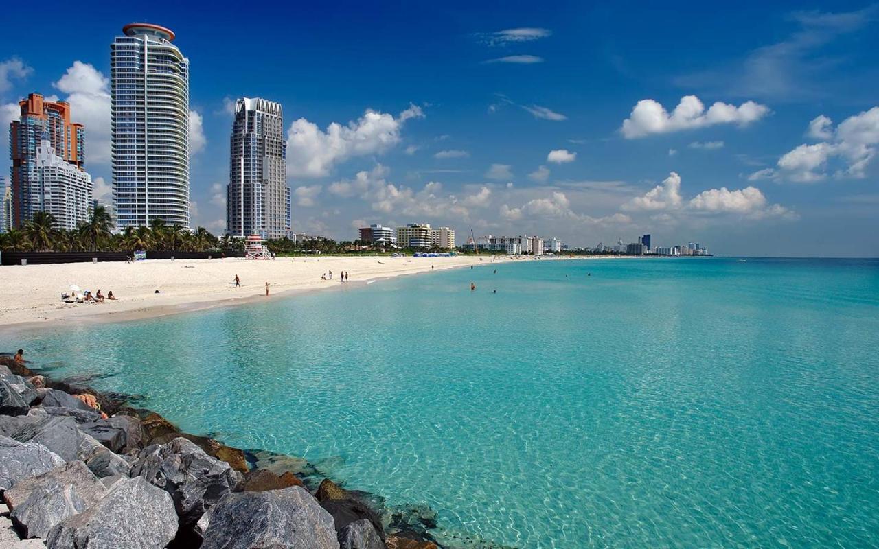 Luxe 2Br1Bath South Beach 1 Min Walk From Ocean Miami Beach Kültér fotó