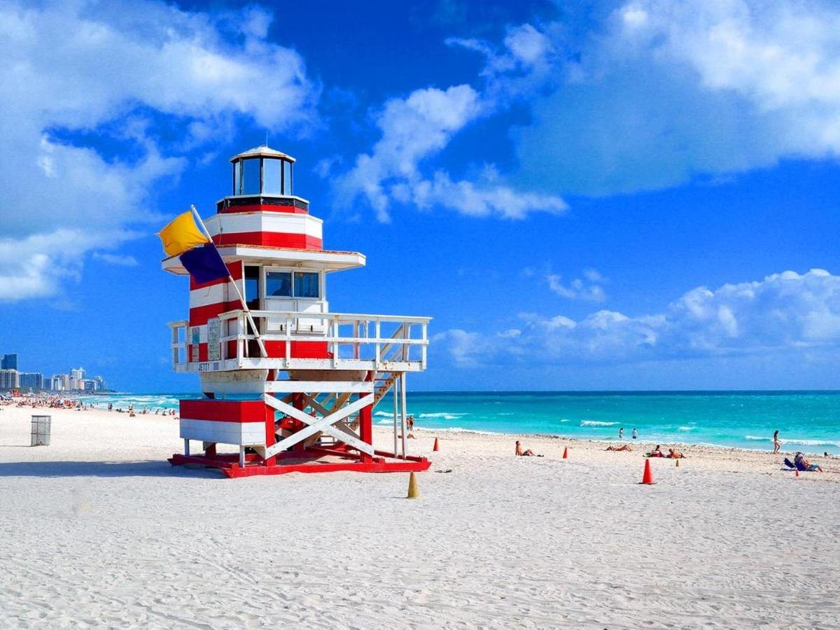 Luxe 2Br1Bath South Beach 1 Min Walk From Ocean Miami Beach Kültér fotó