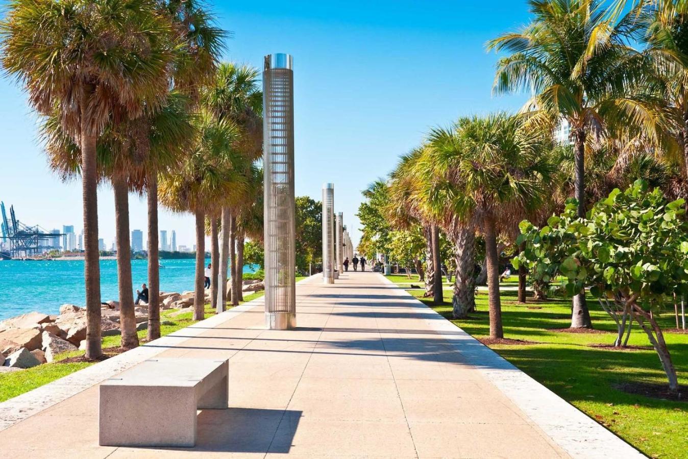 Luxe 2Br1Bath South Beach 1 Min Walk From Ocean Miami Beach Kültér fotó